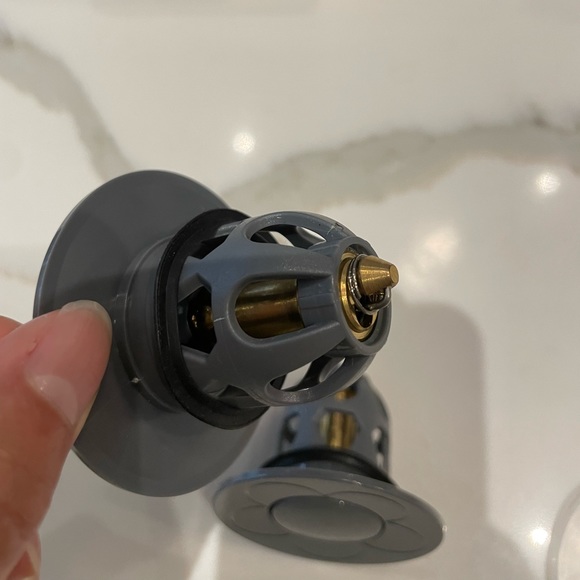 NEW Grey Drain Stopper Hair catcher - Picture 3 of 3